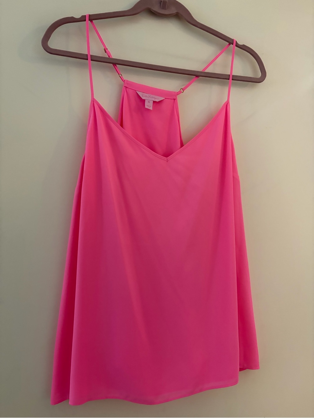 Lilly Pulitzer Hot Pink Spaghetti Strap Camisole